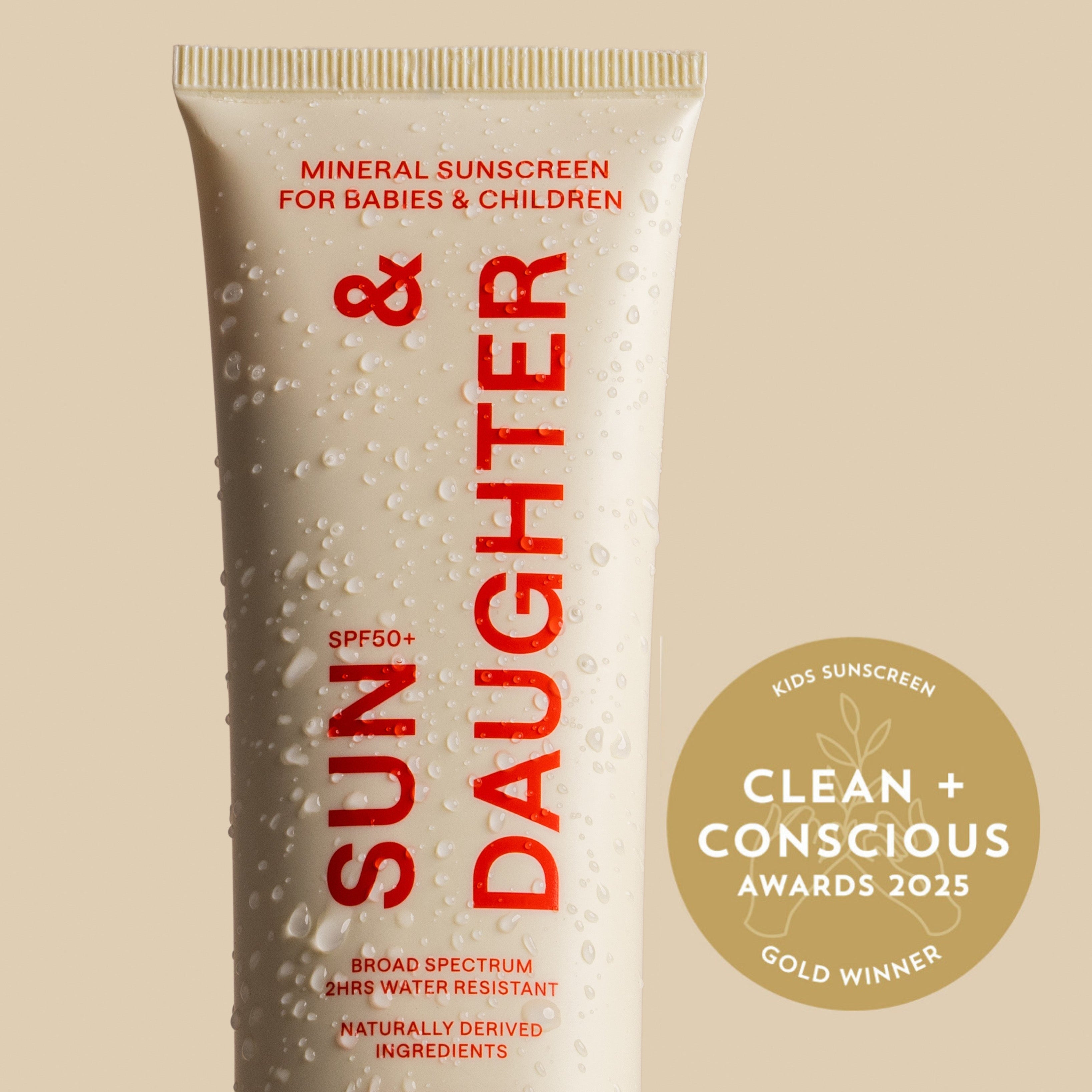 SPF50+ MINERAL SUNSCREEN FOR BABIES & CHILDREN