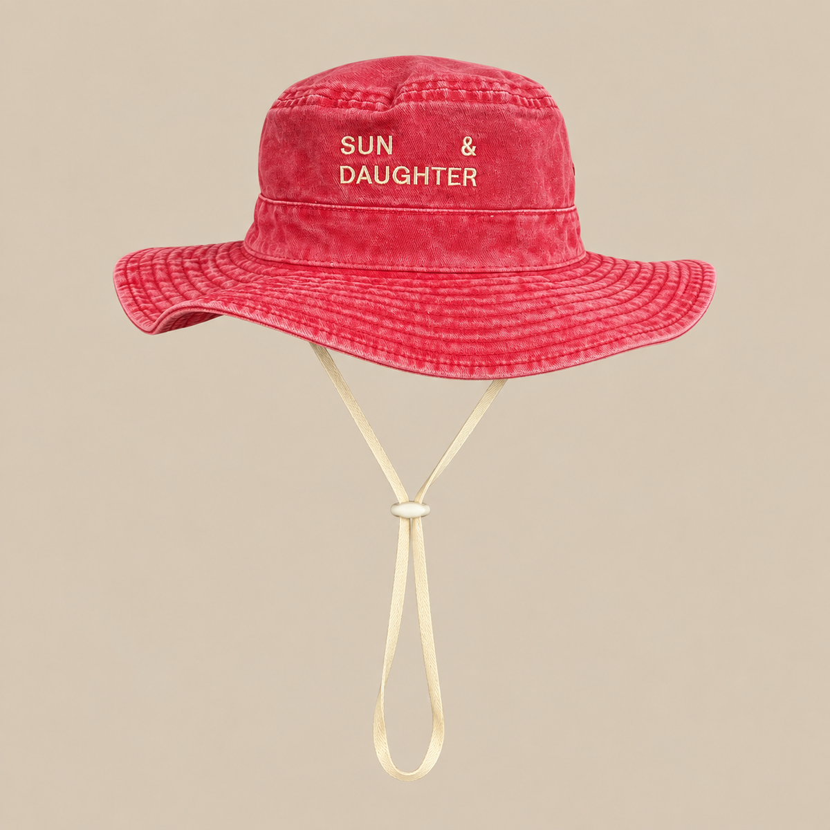 Washed Red Bucket
