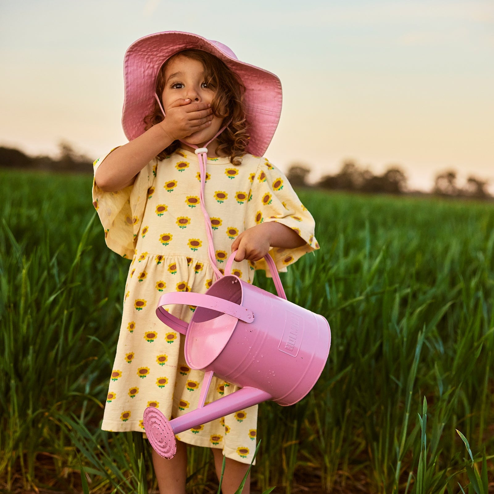 Washed Pink Bucket Hat