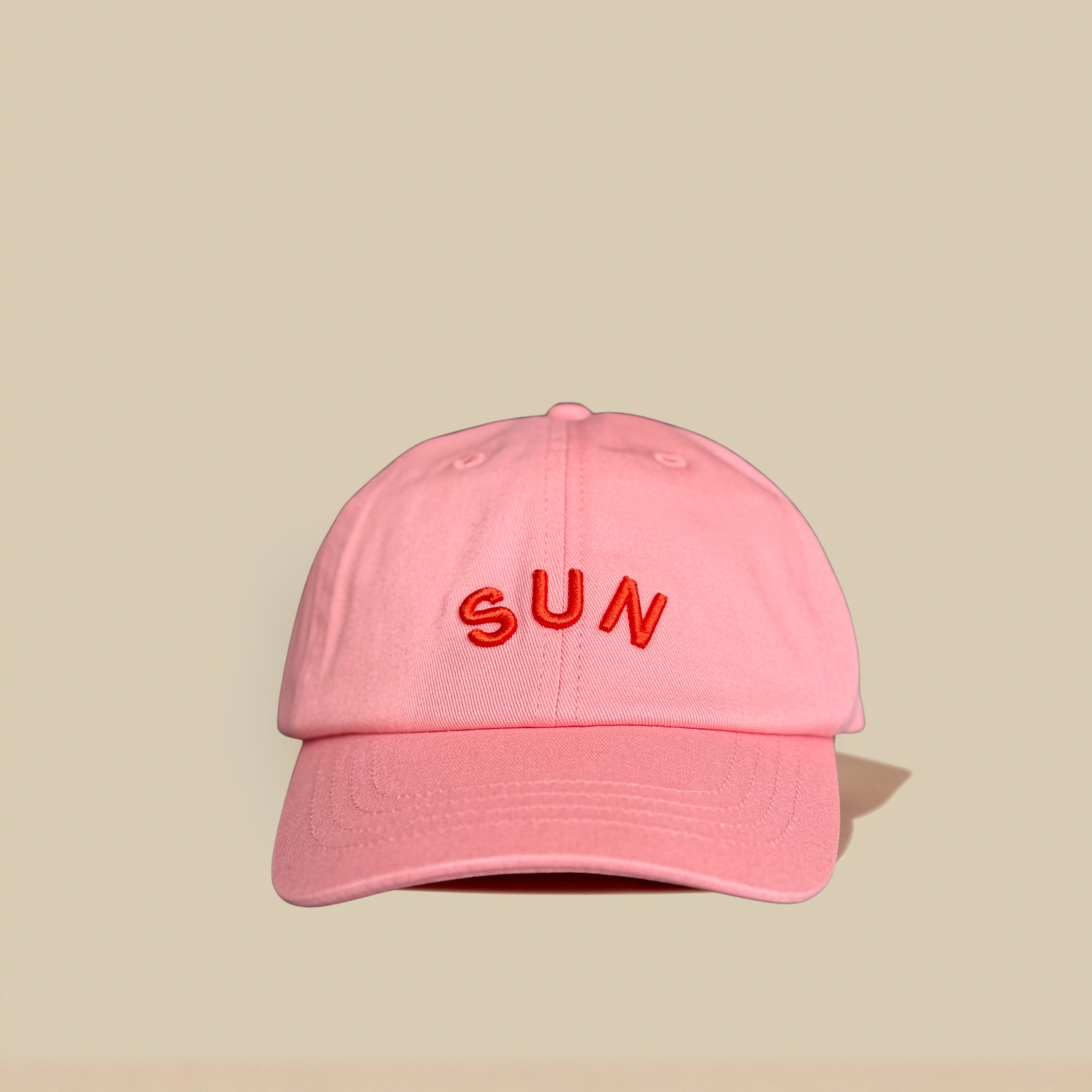 Pink Sun Cap