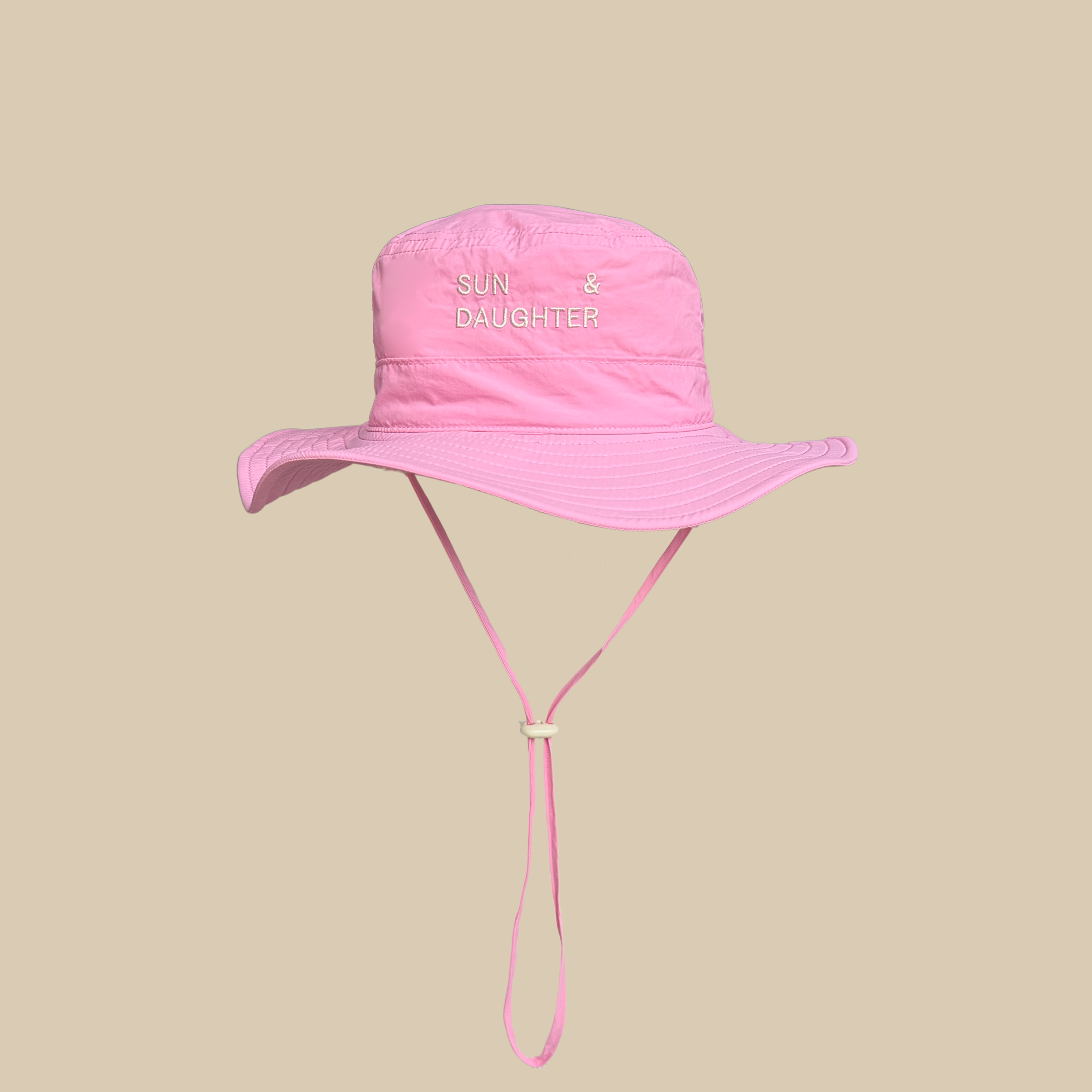 Pink Waterproof Bucket Hat