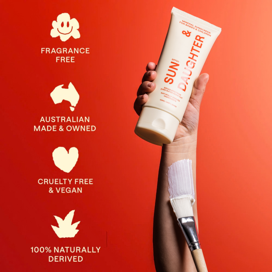 SPF50 MINERAL SUNSCREEN FOR BABIES & CHILDREN