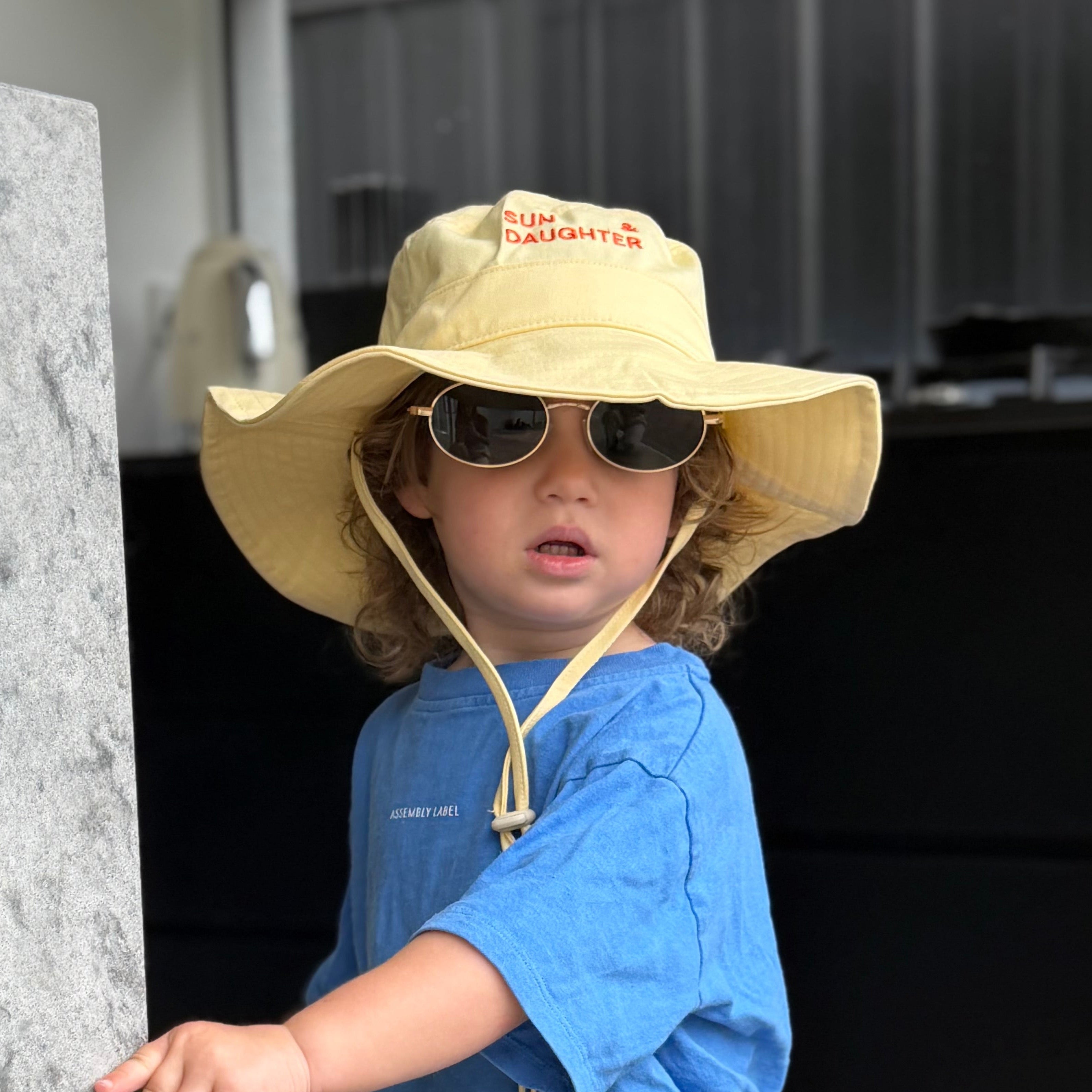 Pastel Yellow Bucket Hat