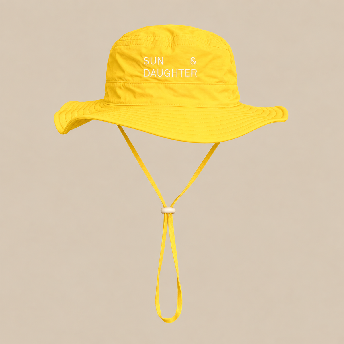 Yellow Waterproof Bucket Hat