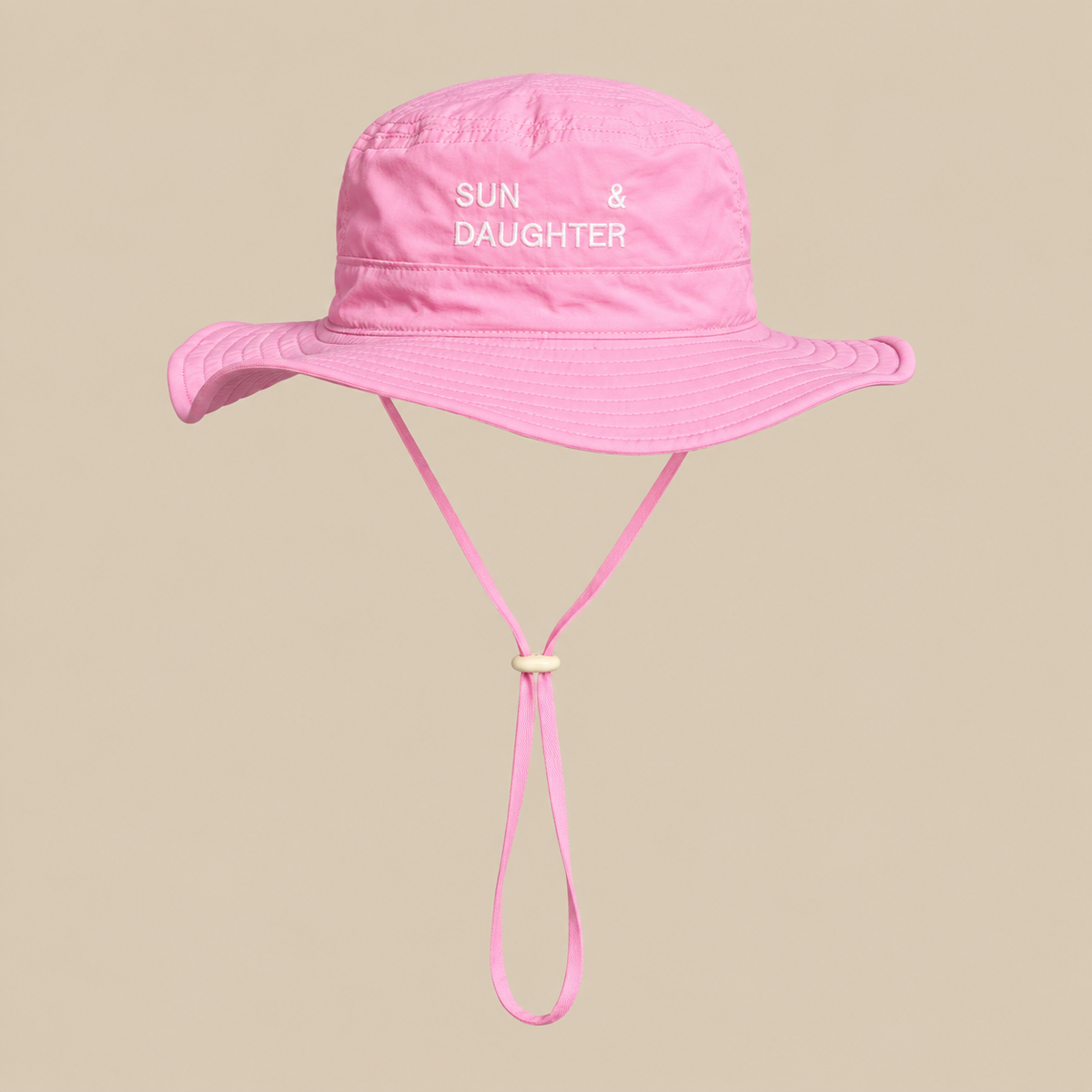 Pink Waterproof Bucket Hat